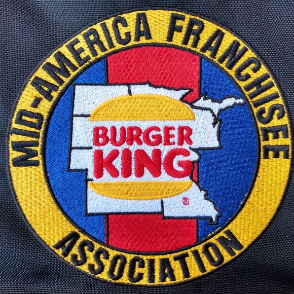 Burger King Mid-America Franchisee Association Business Organizer Laptop Bag Y2K - Picture 2 of 16